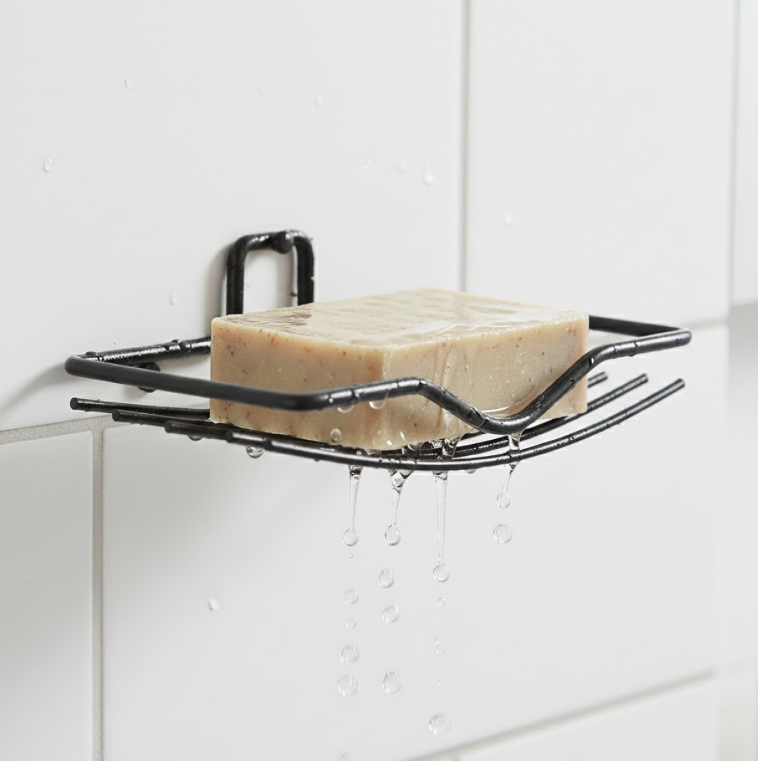 Wall Mount 2-Piece Soap Rack – Versatile Holder for Bathrooms & Homes Your Brand