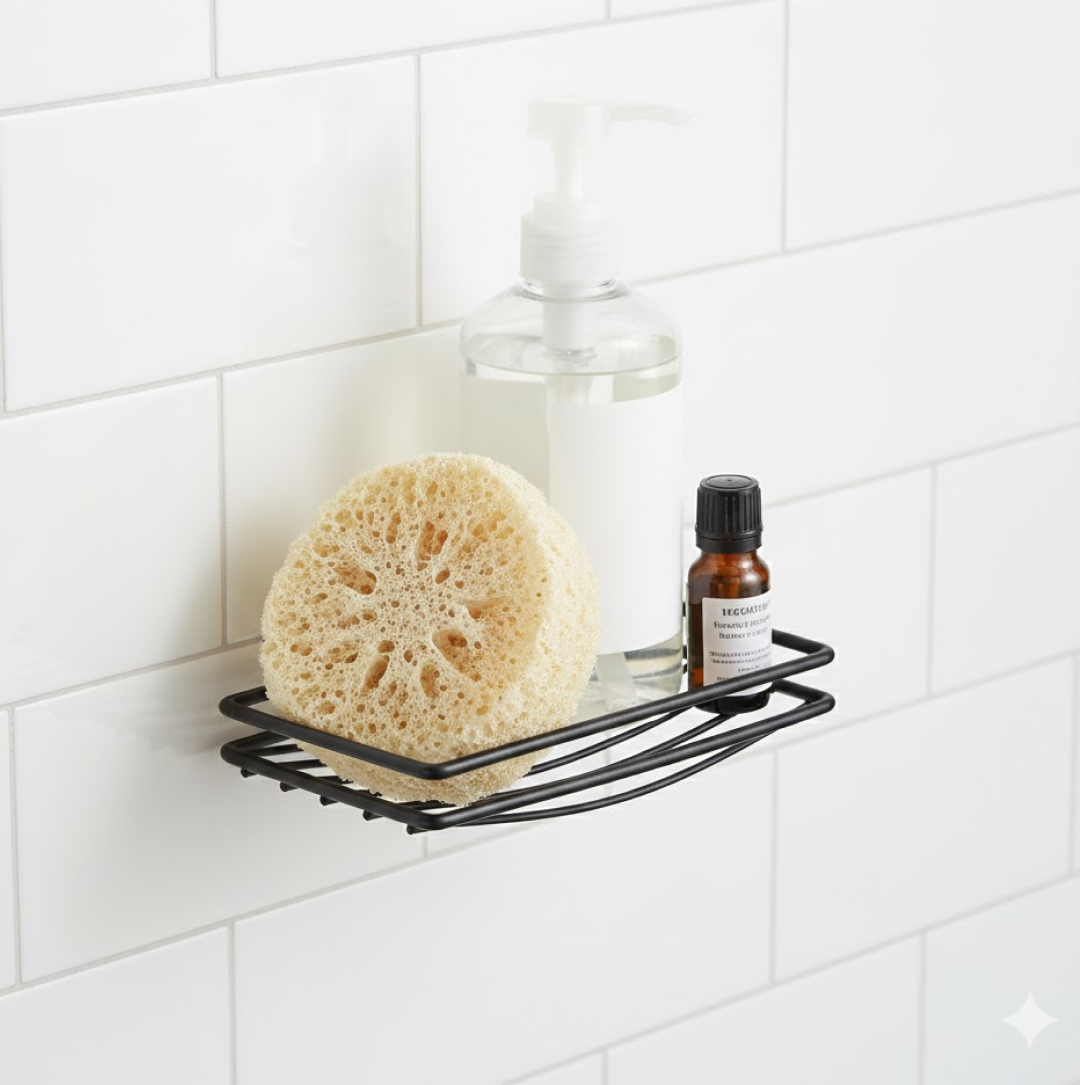 Wall Mount 2-Piece Soap Rack – Versatile Holder for Bathrooms & Homes Your Brand