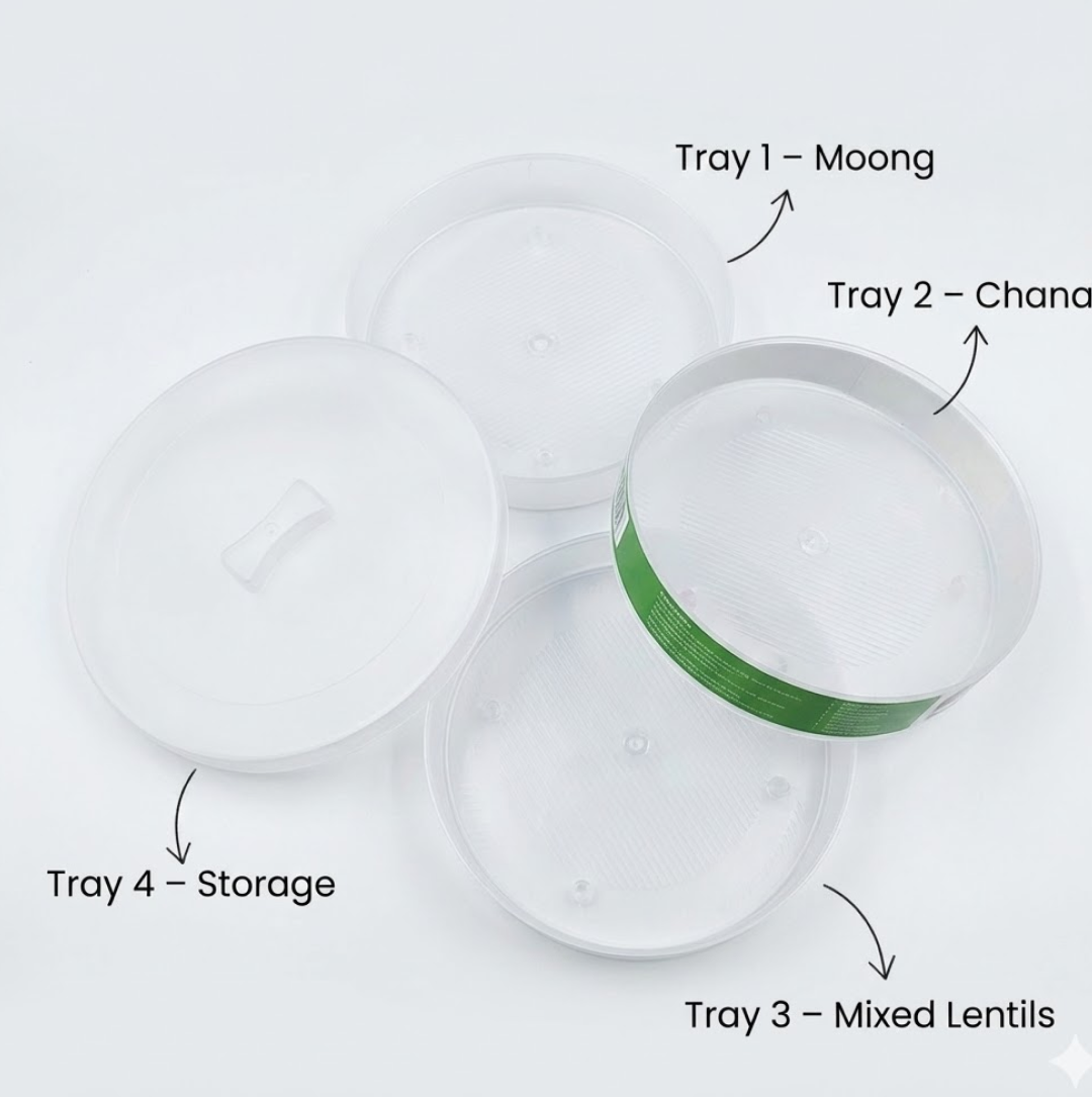 Sprout Maker 4 Layer for Household and Kitchen Use Your Brand