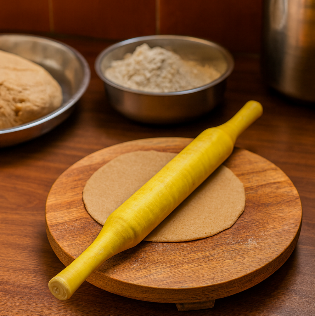 Bombay Roti Maker Belan Used for Home Purposes Including Making Rotis Etc. Your Brand