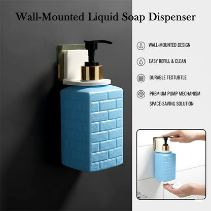 Wall-Mounted Liquid Soap Dispenser (1 Set) The Morsignaturekarts