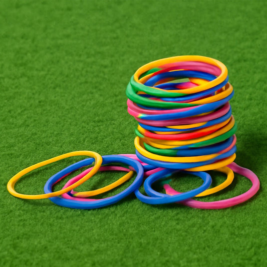 RUBBER BAND FOR OFFICE/HOME AND KITCHEN ACCESSORIES ITEM PRODUCTS, ELASTIC RUBBER BANDS, FLEXIBLE REUSABLE NYLON ELASTIC UNBREAKABLE, FOR STATIONERY, SCHOOL MULTICOLOR, Hair accessories signaturekarts