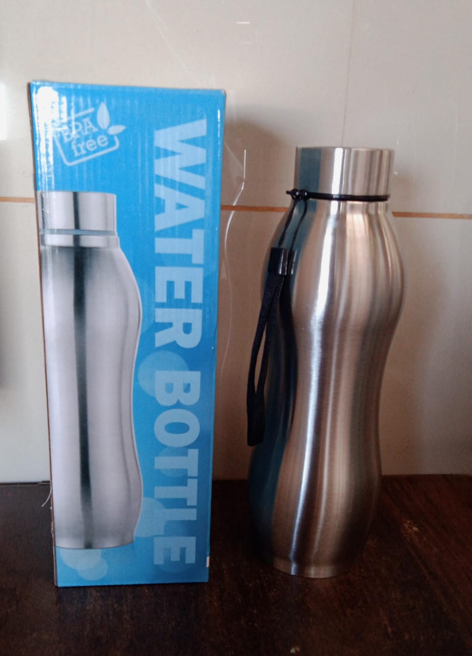 Stainless Steel Double Wall Vacuum-Insulated Drink Water Bottle (1000 ML) Signature kart