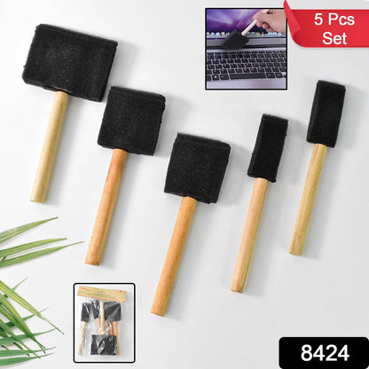 Multipurpose Sponge Brushes for Painting with Wooden Handles Signature kart