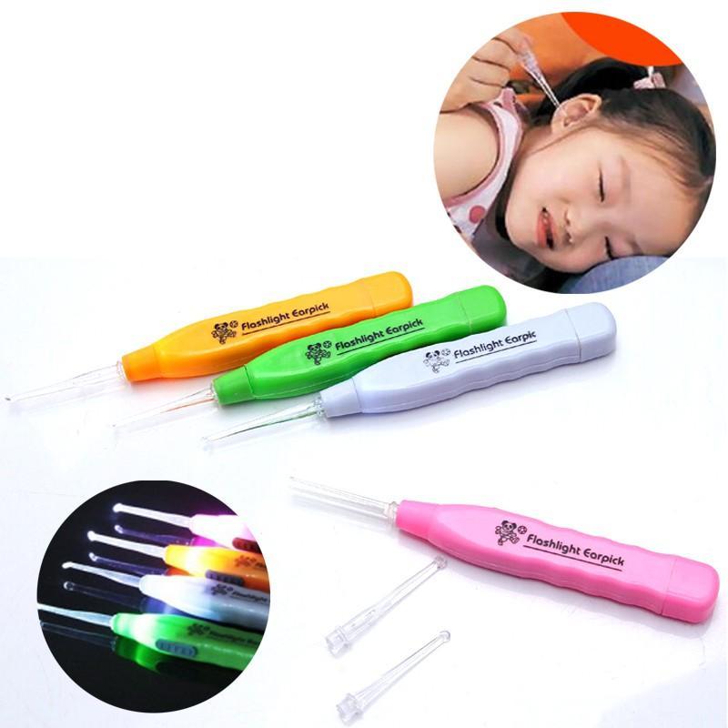 LED Flashlight Earpick with Tweezer Signature Kart
