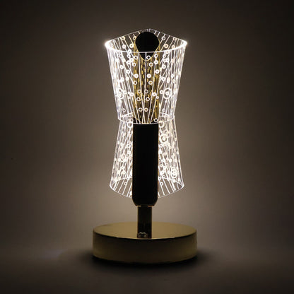 Luxury Crystal LED Double Shade Table Lamp (1 Pc) signaturekarts
