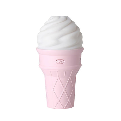 Ice Cream Design LED Humidifier for Freshening Air & Fragrance (Multicoloured) signaturekarts