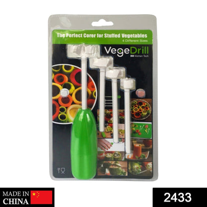 Veg Drill Vegetable Spiralizer Digging for Stuffed Vegetables signaturekarts