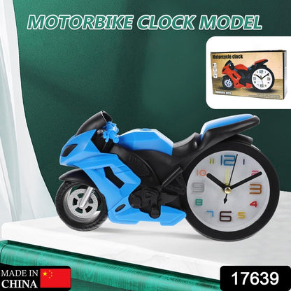 Retro Motorcycle Alarm Clock – Novelty Bike Engine Style Desk Clock signaturekarts