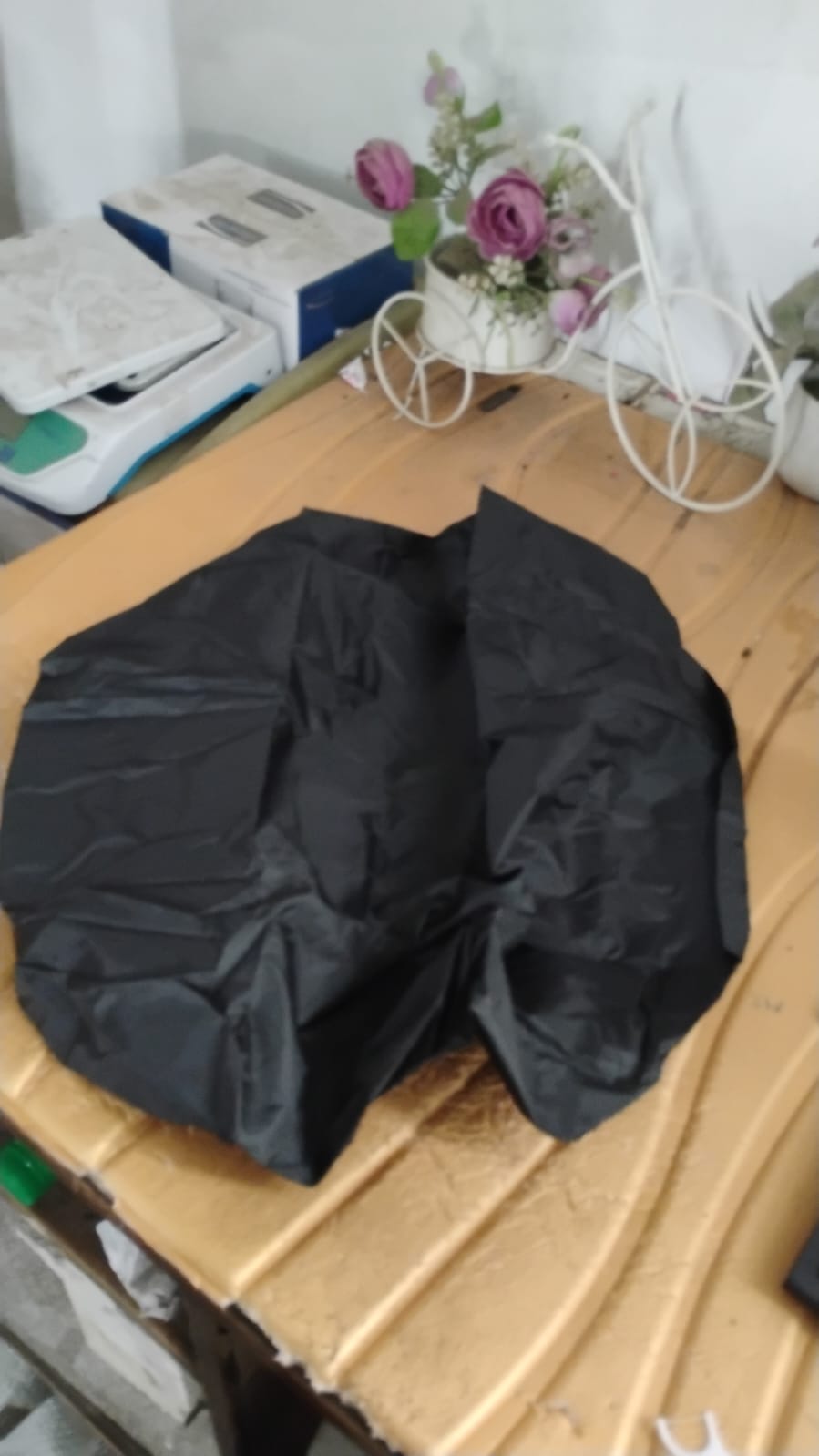 Waterproof Nylon Backpack Rain Cover with Elastic Fit (1 Pc) signaturekarts
