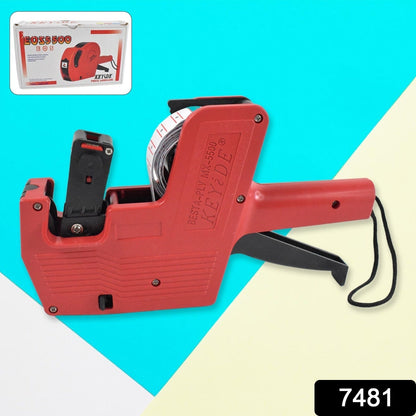 Handheld 8-Digit Plastic Price Tag Gun – Ideal for Retail & Market Price Tagging signaturekarts