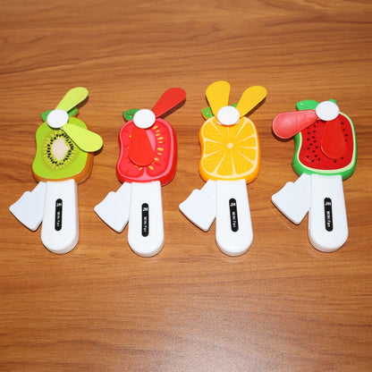 Mini Hand Pressure Fruit-Shaped Fan for Kids (1 Pc / Mix Design) The Morsignaturekarts