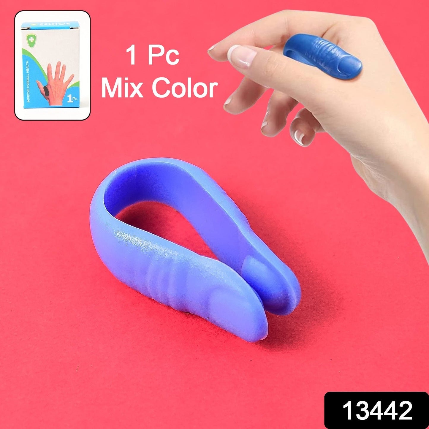 Sugar Control LI4 Acupressure Point Clip, Hand Pressure Massage (1 Pc / Mix Color) signaturekarts