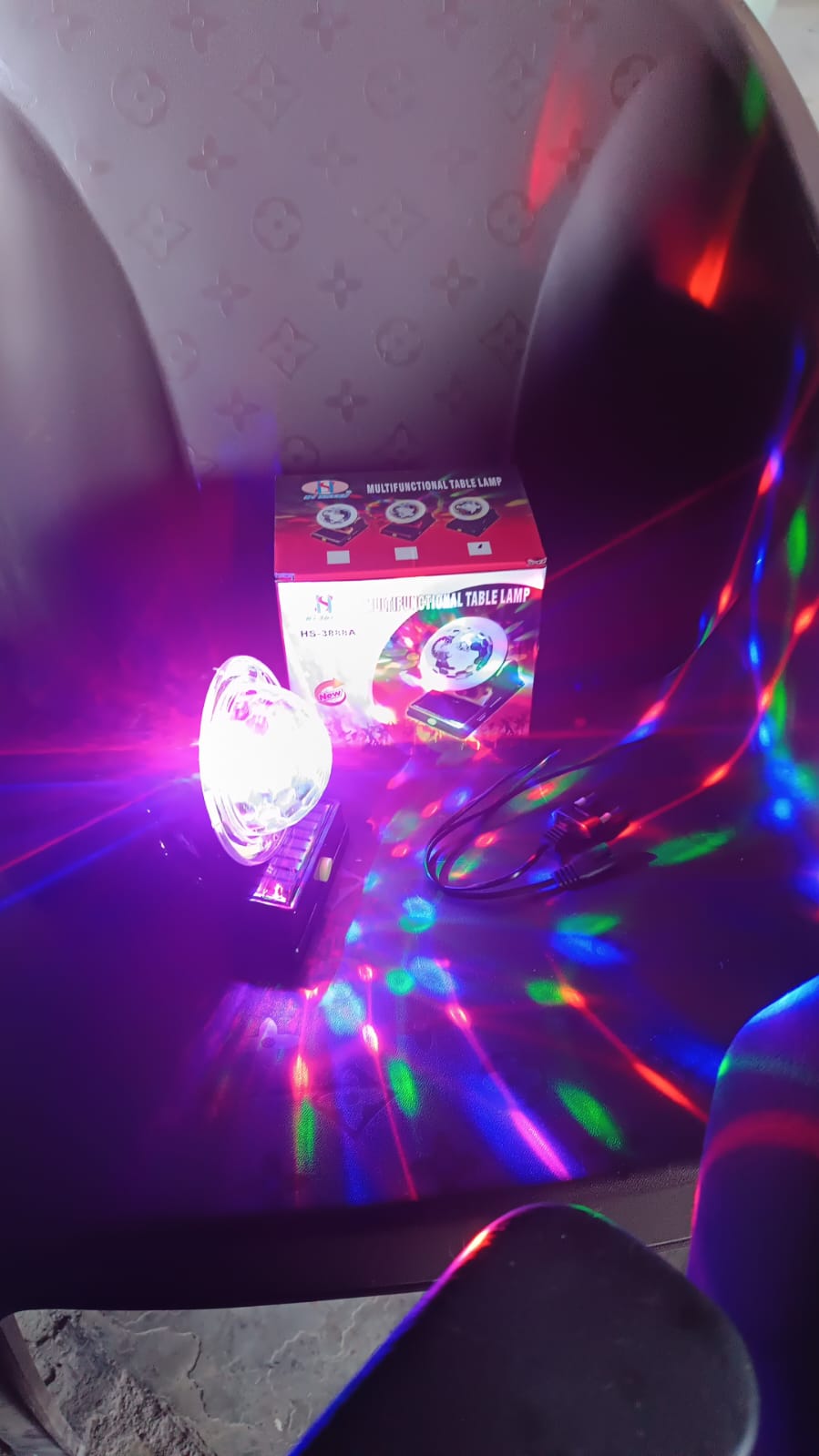 Multifunctional Solar 2 Modes Light Party Disco Light (1 Pc) Signature kart