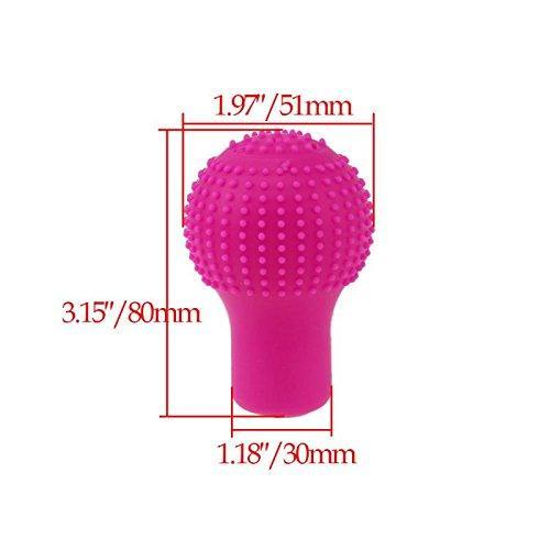 Anti-Scratch Universal Fit Silicon Gear Shift Knob Protective Cover signaturekarts