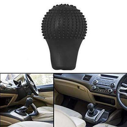 Anti-Scratch Universal Fit Silicon Gear Shift Knob Protective Cover signaturekarts