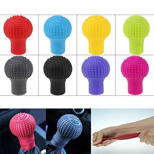 Anti-Scratch Universal Fit Silicon Gear Shift Knob Protective Cover signaturekarts
