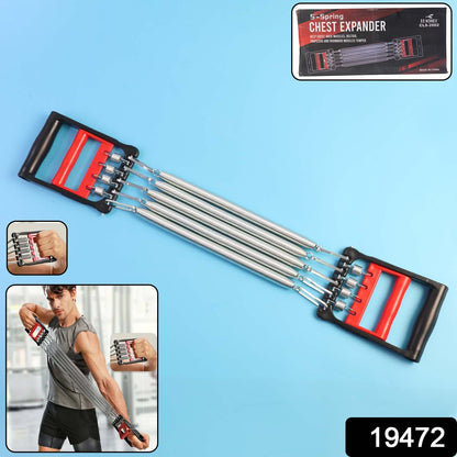 5-Spring Chest Expander for Home Workout signaturekarts