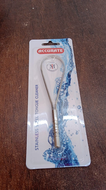 Steel Tongue Cleaner, Tongue Scraper (1 Pc) signaturekarts