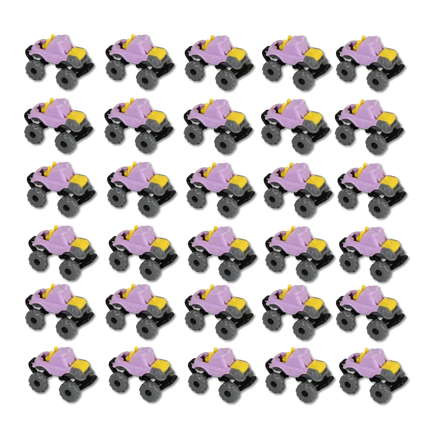 Mini Monster Trucks Friction Powered Cars for Kids  Blaze Truck for Kids (30 Pcs Set) signaturekarts