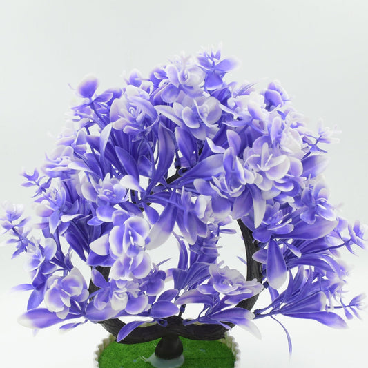Artificial Flower Plant with Cute Pot – Perfect for Home & Office Decor (1 Pc) signaturekarts