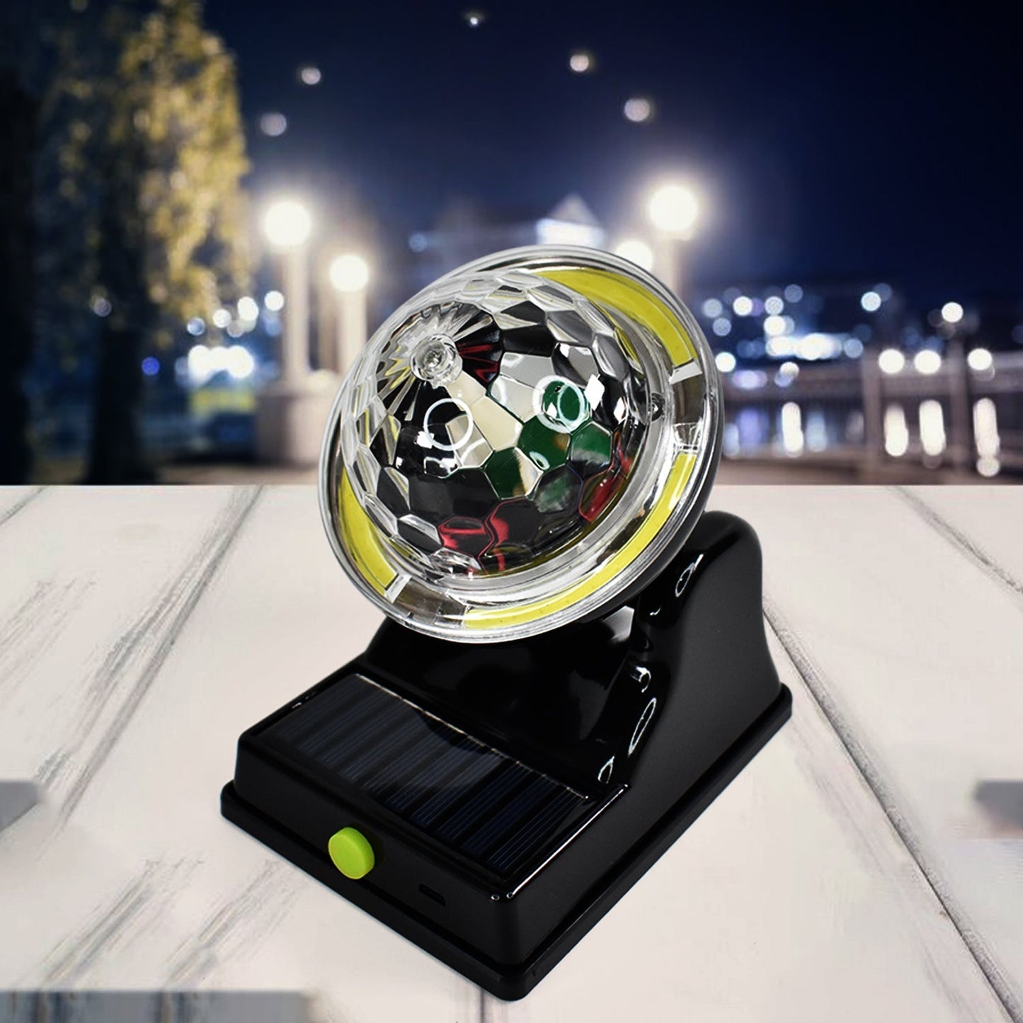 Multifunctional Solar 2 Modes Light Party Disco Light (1 Pc) Signature kart