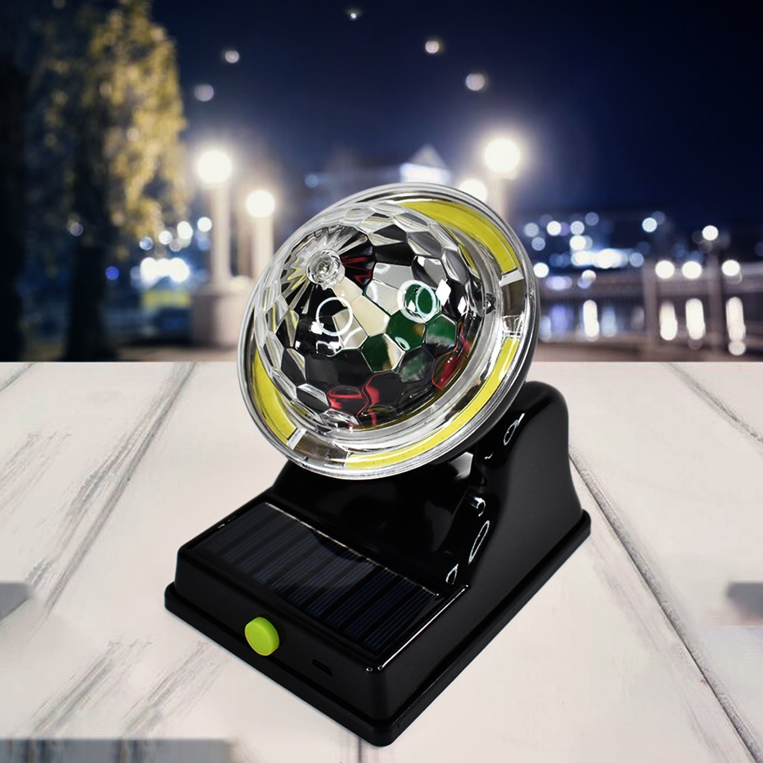 Multifunctional Solar 2 Modes Light Party Disco Light (1 Pc) Signature kart