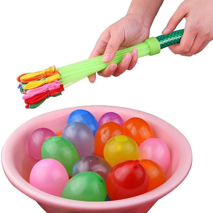 Holi Magic Water Balloons for Kids - 111 pcs (Multicolor) signaturekarts