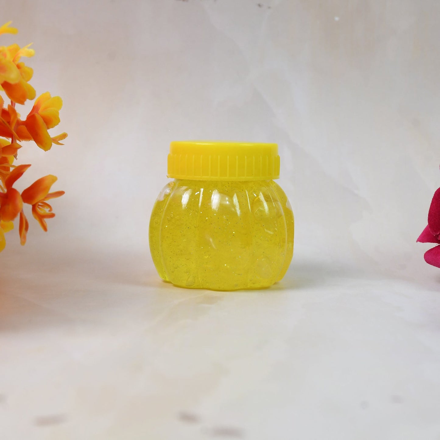 Soft Jar Slime Combo of Glitter Slime and Crystal Slime Your Brand