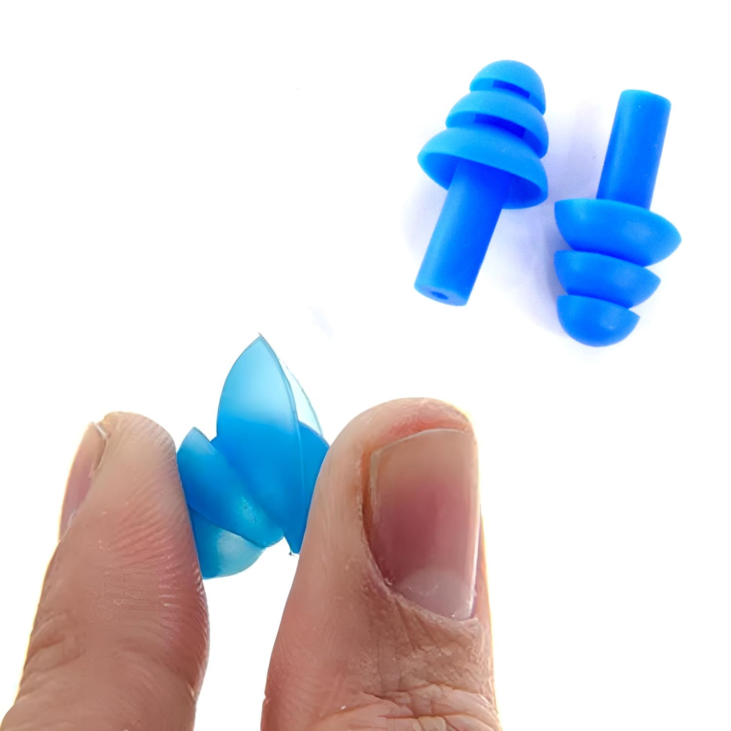Reusable Silicone Swimming Ear Plugs - (Set) signaturekarts