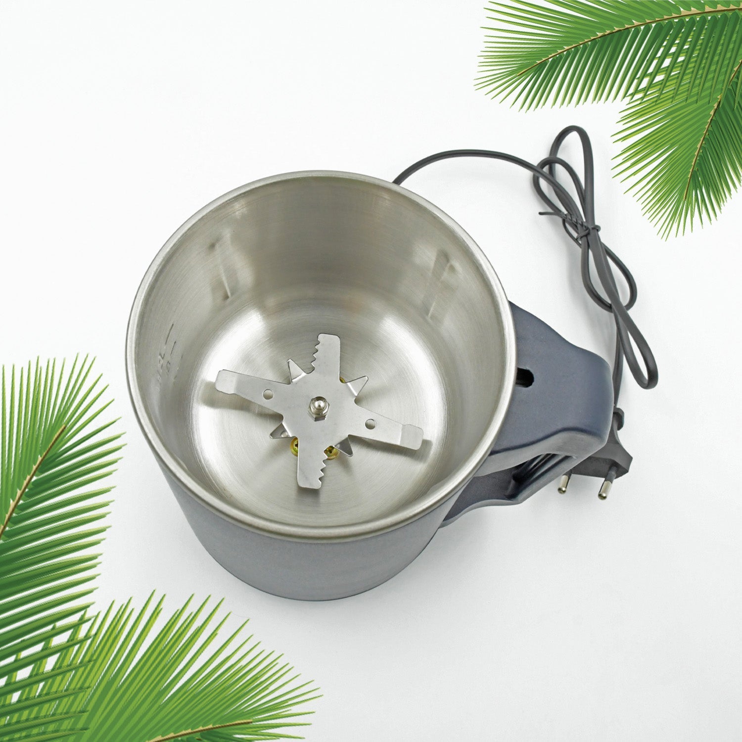 Electric Coffee & Spice Grinder Machine for Home, Fine Powder Maker (300W) signaturekarts