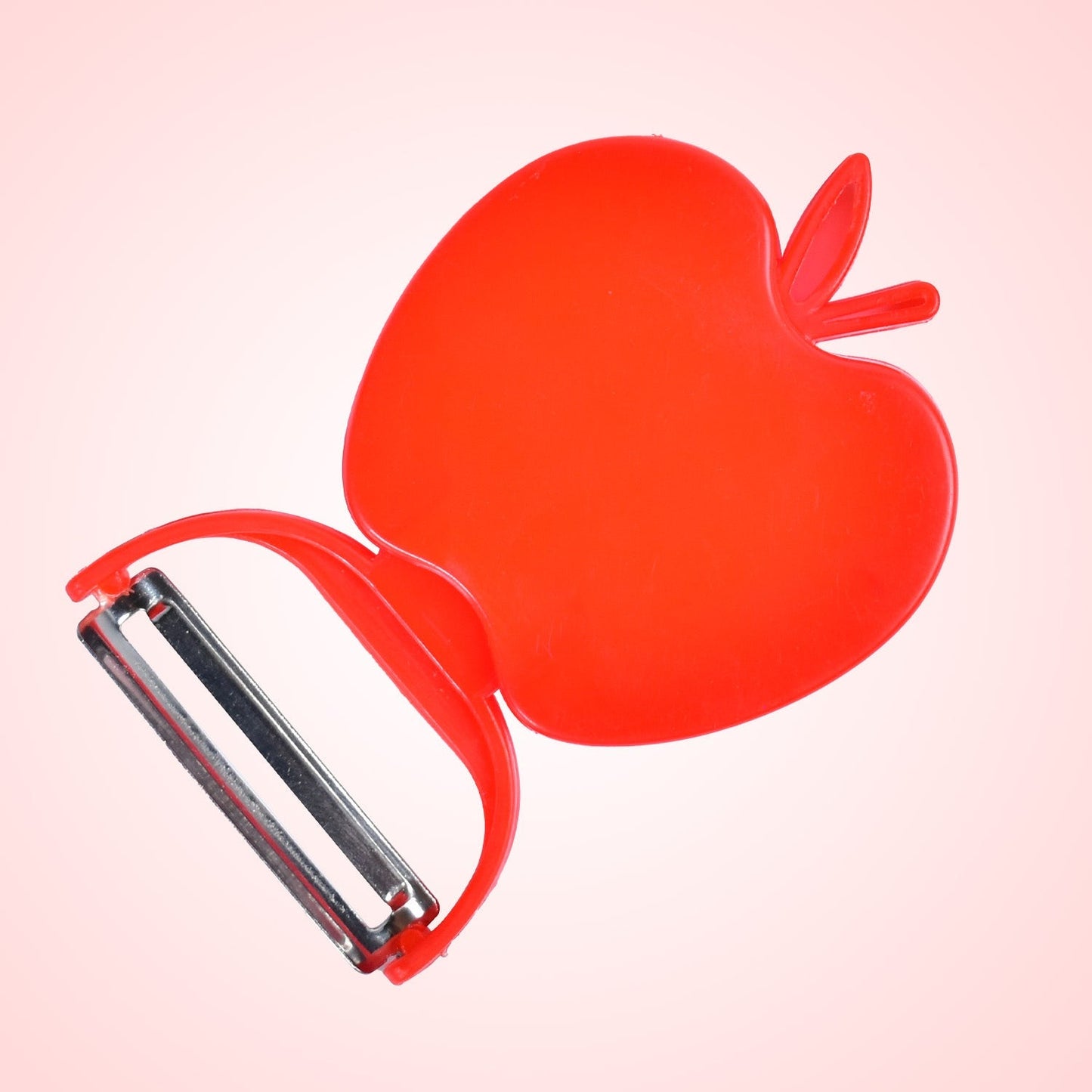 Apple Shaped Folding Vegetable Peeler for Kitchen Fruit Peeling vegetables signaturekarts