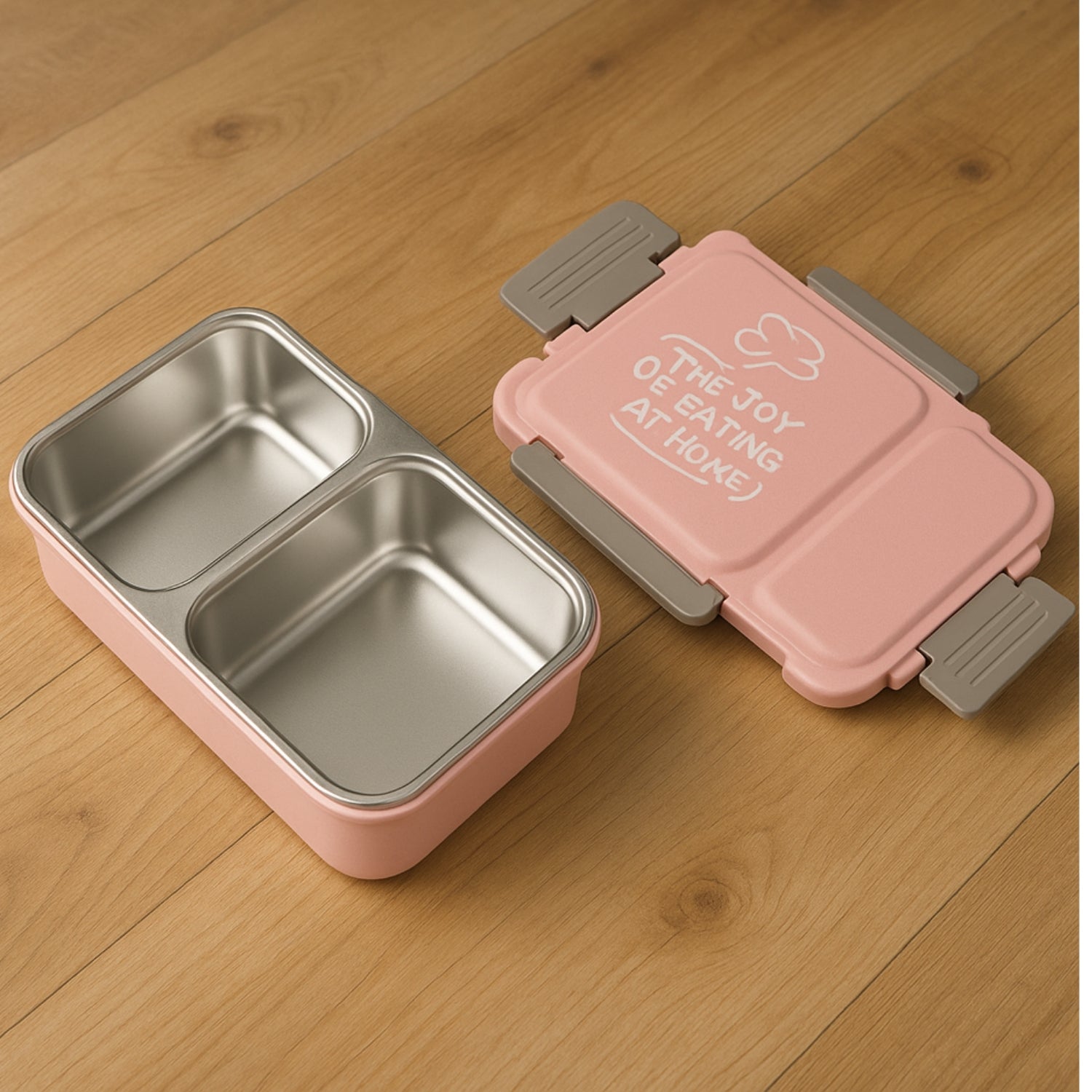 BPA-Free Snack Pack-2 Lunch Box – 2-Compartment Signature kart