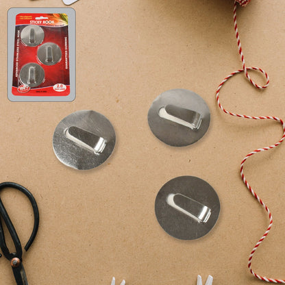Self- Adhesive Hooks, for Hanging Robe Coat Towel Kitchen Bathroom and. signaturekarts