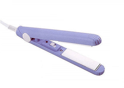 Beauty and Personal Care Professional Ceramic Plate Mini Hair Styler Straightener and Curler signaturekarts