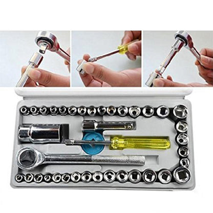 Socket Combination Toolkit (40 pcs) signaturekarts