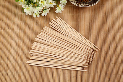 Natural Bamboo Wooden Skewers / BBQ Sticks for Barbeque and Grilling signaturekarts