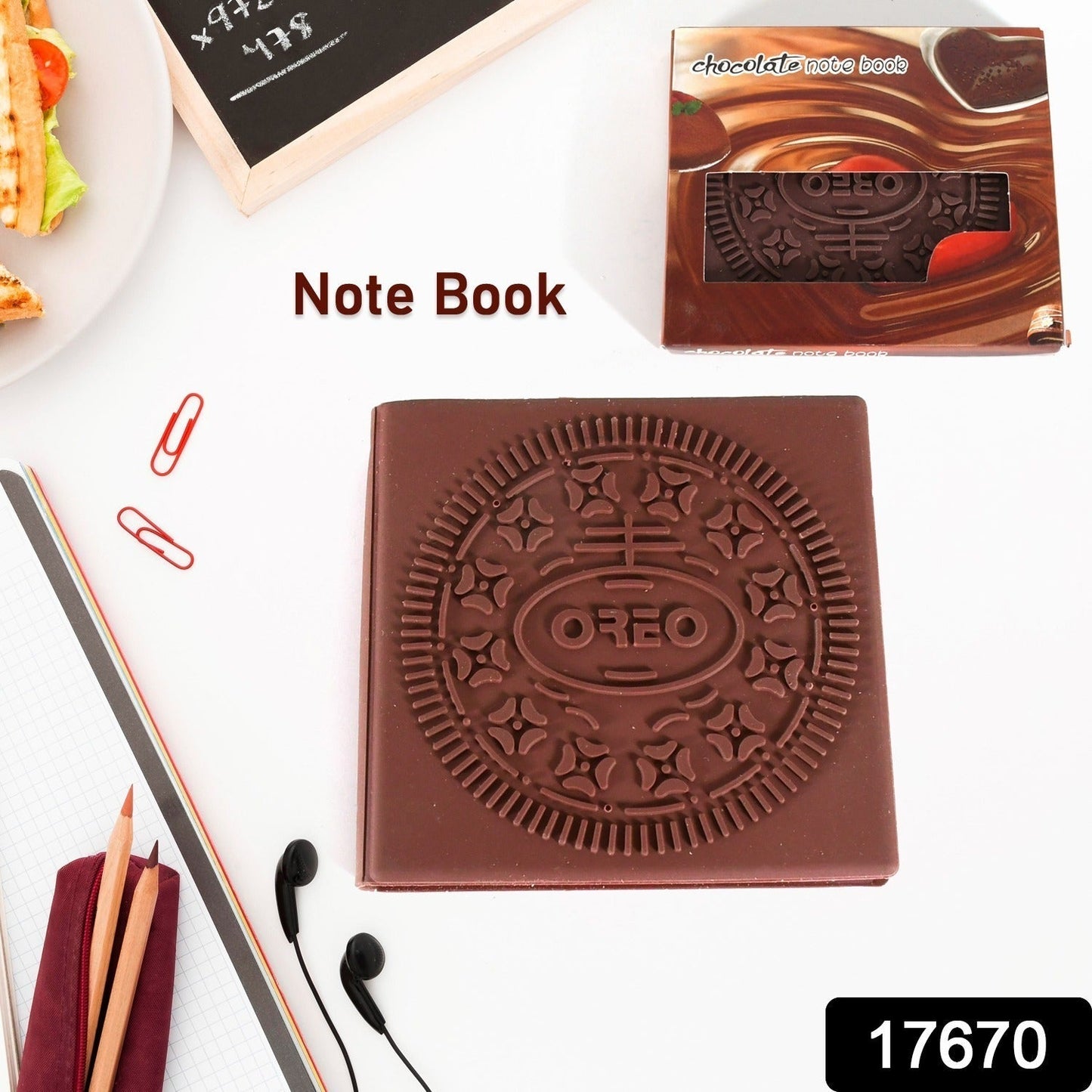 Chocolate Scented Notebook – Premium Writing & Early Learning Copybook (80 Pg) signaturekarts