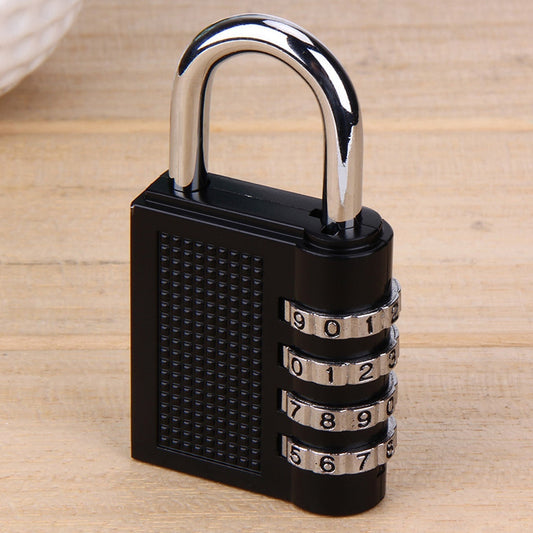 4-digit security padlock.