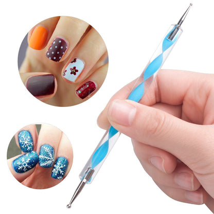 Nail Art Point Pen and Set Used by Women's for Their Fashion Purposes (Pack of 5Pcs) signaturekarts