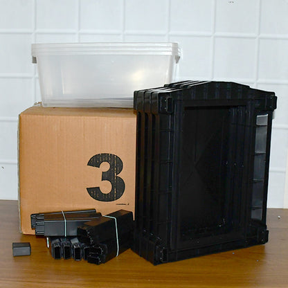 3-Layer Classic Transparent Drawer Storage Organizer signaturekarts