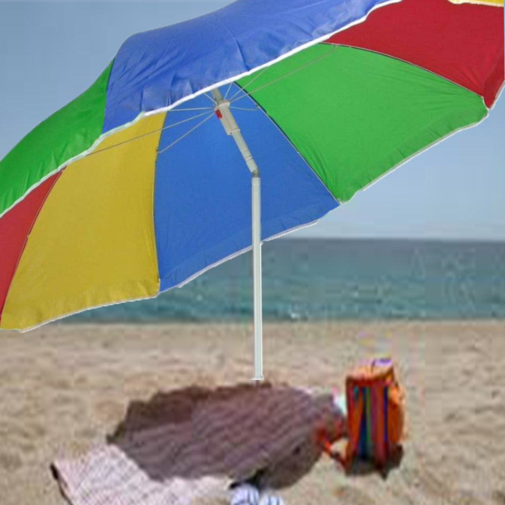 Sun Protection Water Proof Fabric Polyester Garden Umbrella for Beach, Lawn signaturekarts