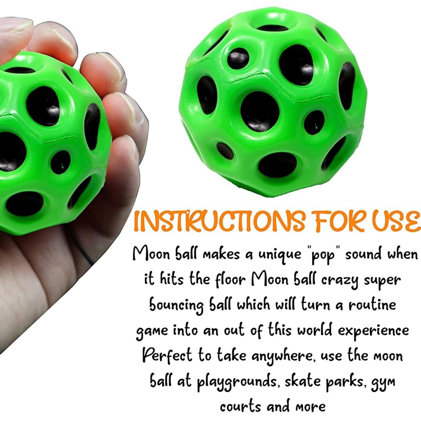 Rubber Super Bouncy Coral Star Anti Stress Ball Multicolor (1 Pc) signaturekarts