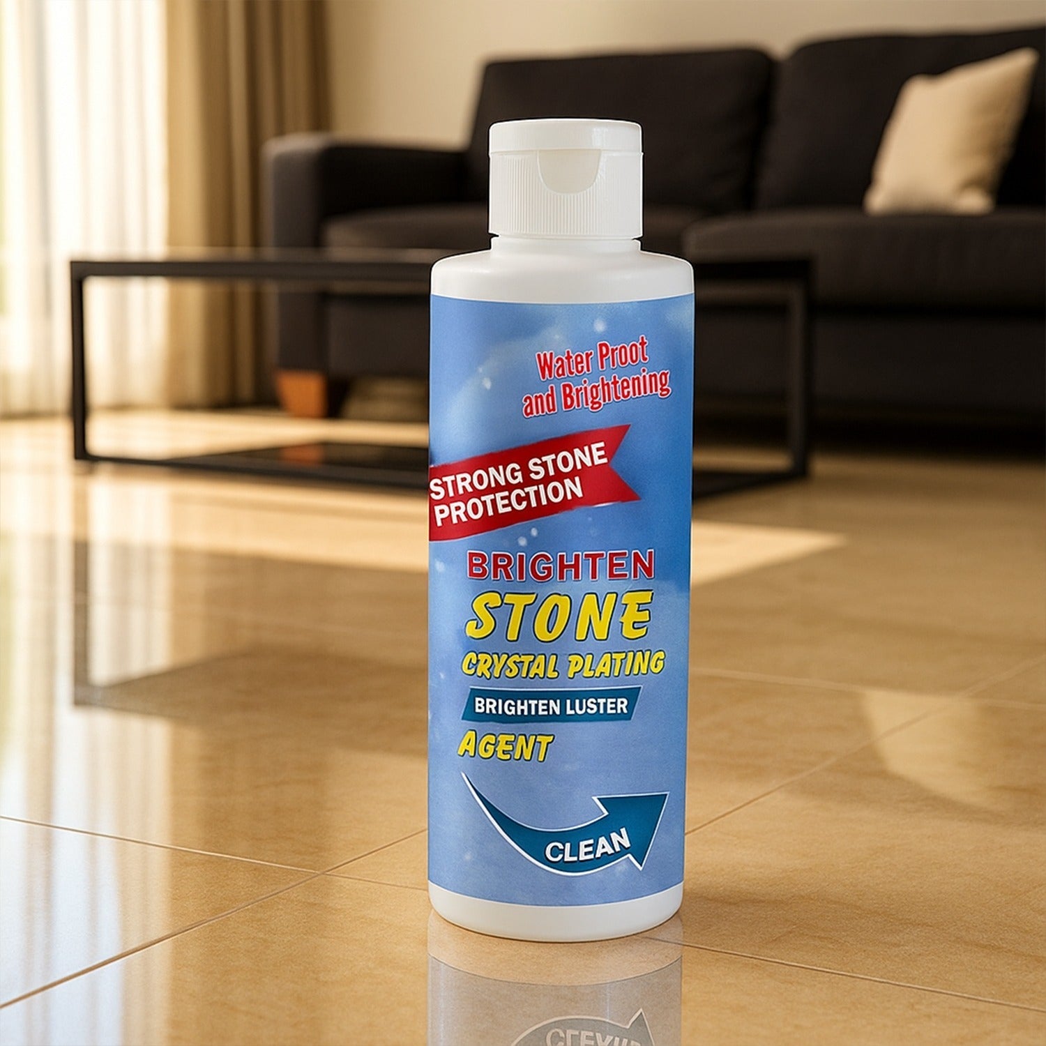 Stone Stain Remover & Crystal Plating Cleaner for Tiles (75 ML) signaturekarts