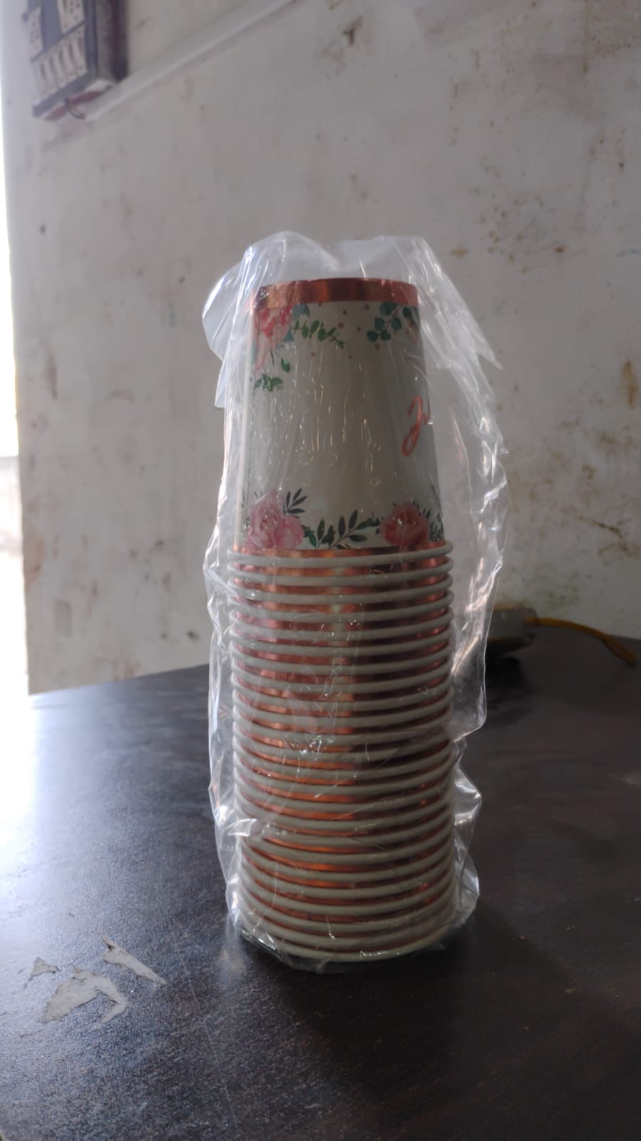 Disposable Paper Cups, Disposable Tea, Coffee Cups (24 Pcs Set / Mix Color & Design) Signaturekarts