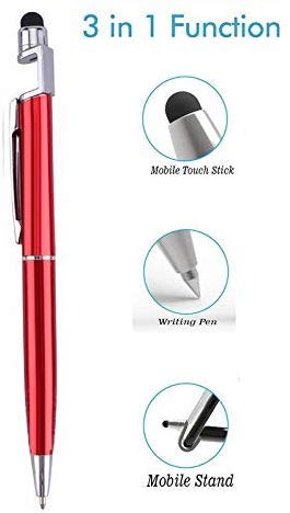 3 in 1 point Function Stylus Pen with Mobile Stand signaturekarts