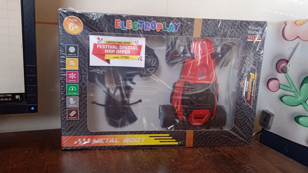 Electroplay High-Speed Remote Control Racing Car (1 Set) Signature kart