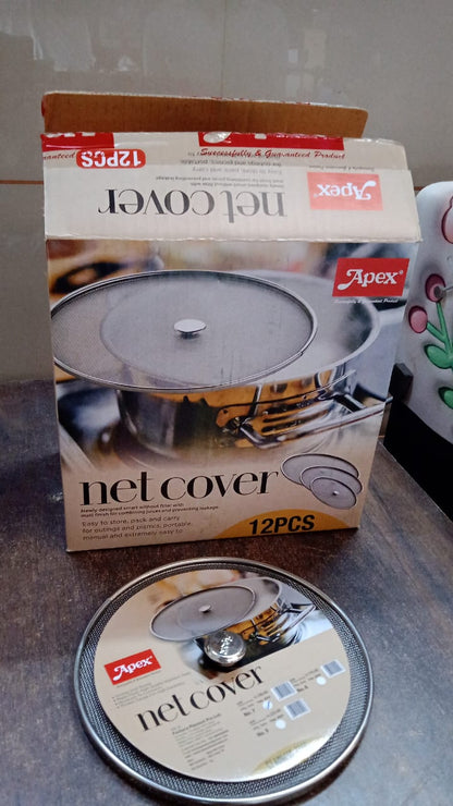 Apex Large Stainless Steel Mesh Net Cover for Cooking (1 Pc) The Morsignaturekarts