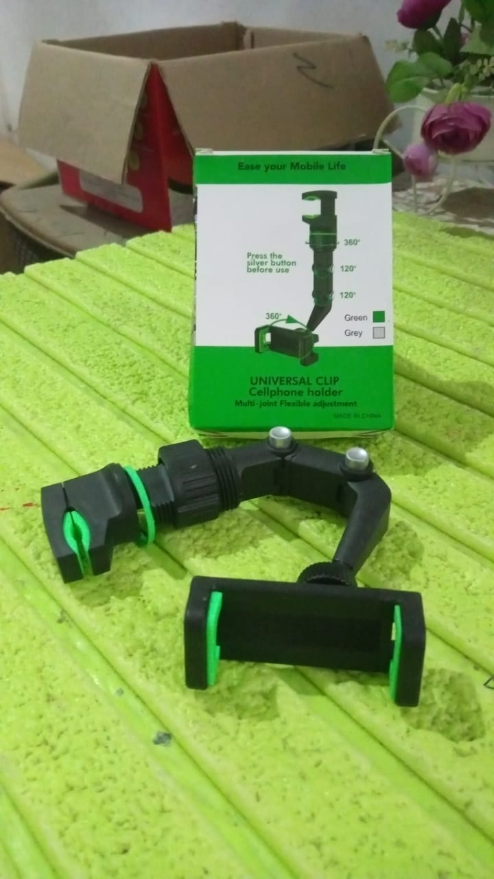 Multifunctional Car Rear View 360° Rotatable Mobile Holder signaturekarts