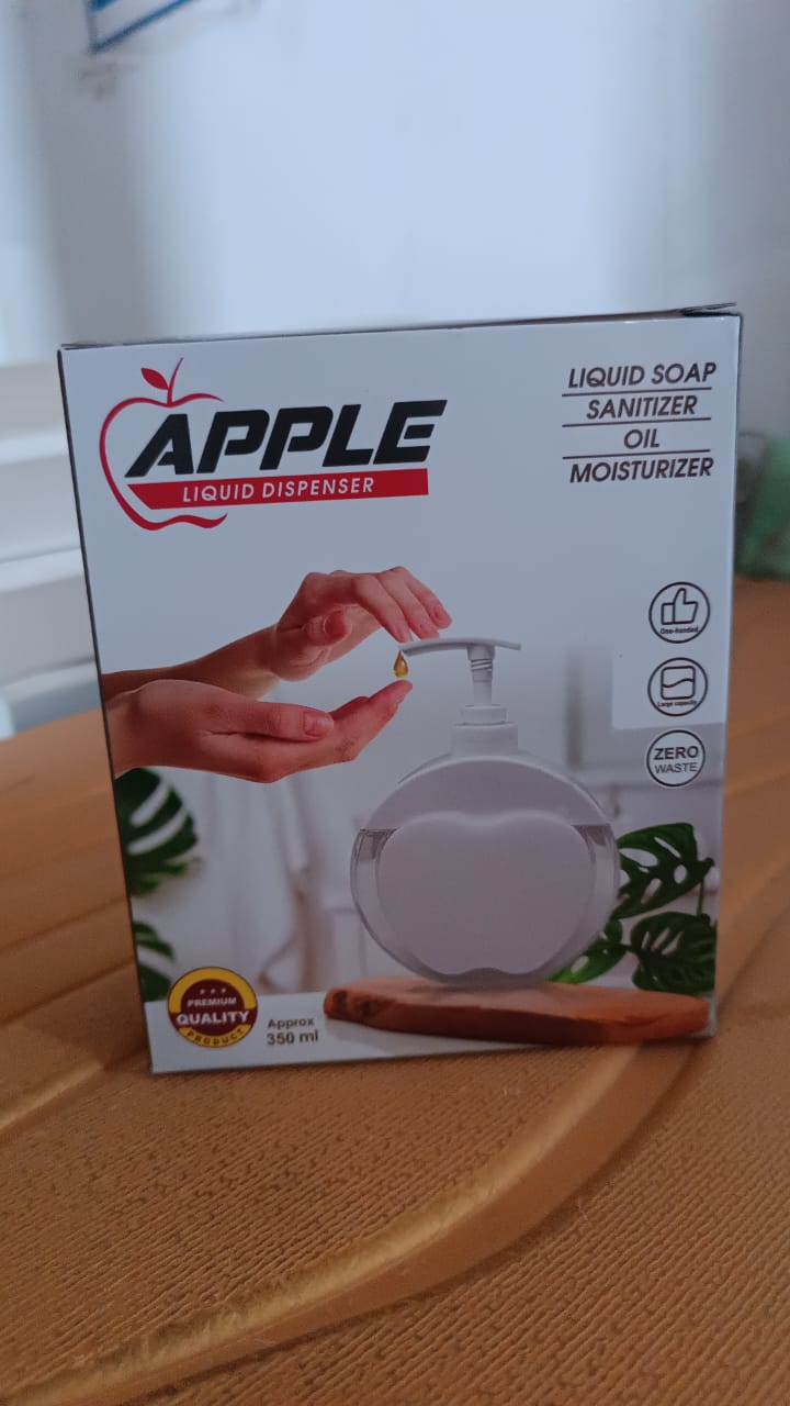 Refillable Liquid Soap Dispenser (350 ML Approx) Signature kart